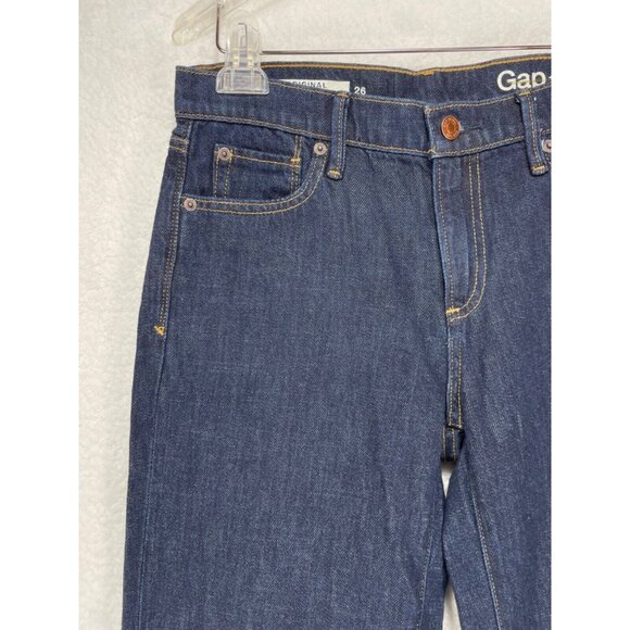Gap 1969 Womens size 26 Original Wide Leg Crop Jeans NWOT - Picture 3 of 13